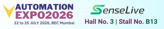Automation Expo 2026 — Visit SenseLive at Hall 3, Stall B13, BEC Mumbai