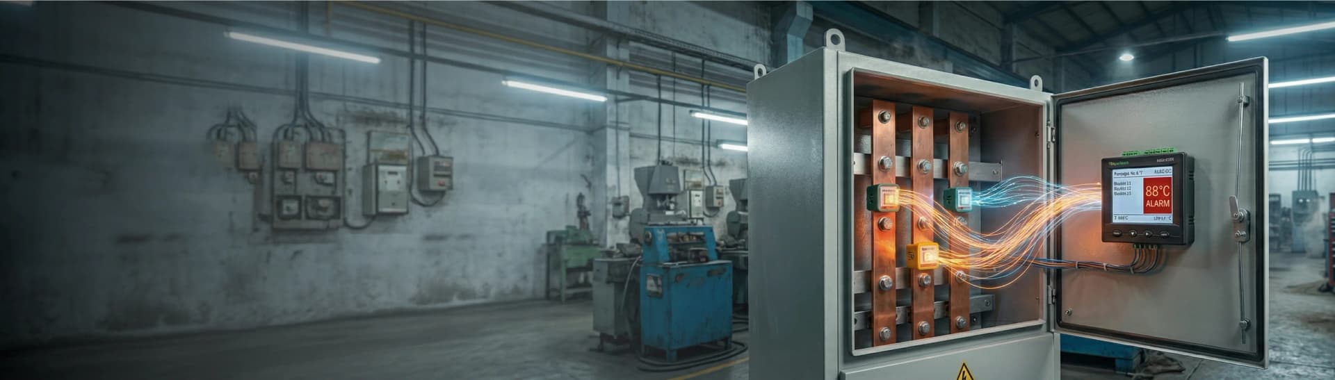Edge8000 Wireless Bus Bar Temperature Monitoring System
